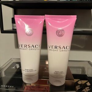 Versace Bright Crystal Bath & Shower Gel and Body Lotion Set